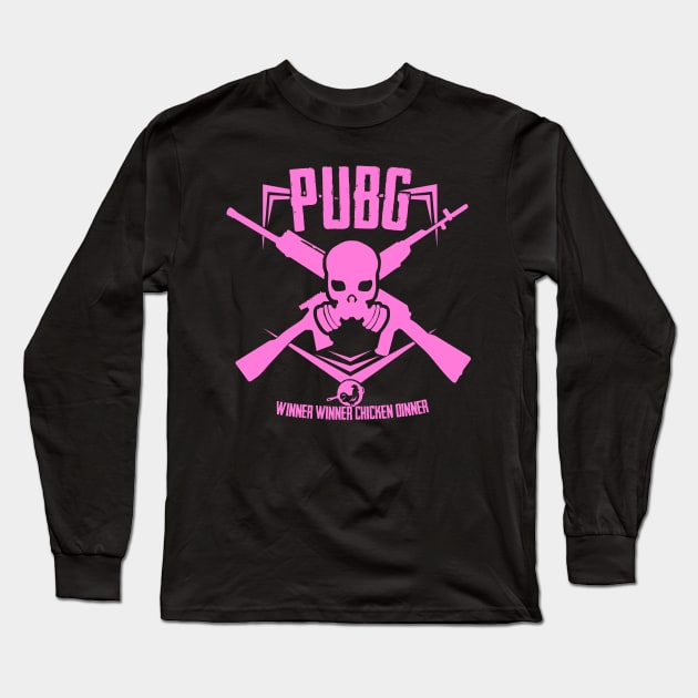 PUBG - EMBLEM Long Sleeve T-Shirt by Dimedrolisimys